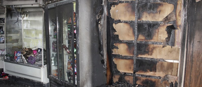 Faulty freezer caused convenience store fire